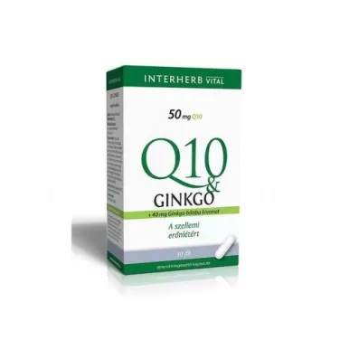q10&ginkgo kapszula 30db