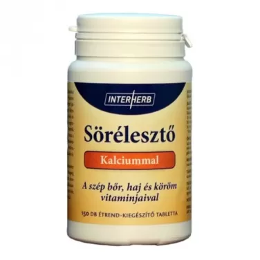 sörélesztő kalciummal tabletta 150db