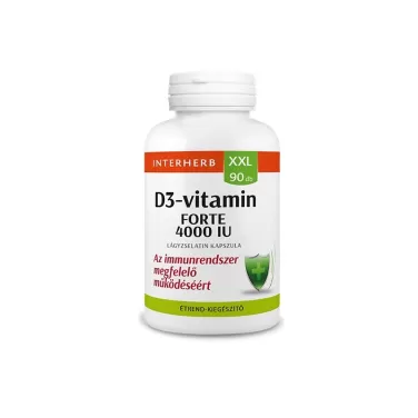 xxl d3-vitamin forte 4000 iu kapszula 90db