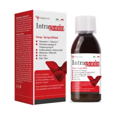 Intraglobin szerves vasat tartalmazó étrend-kiegészítő szirup 200 ml