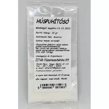 fűszerkeverék húspuhító 20 g