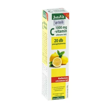 c-vitamin 1000mg citrom ízű pezsgőtabletta 20db
