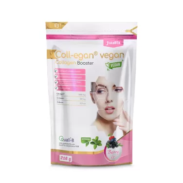 coll-egan vegan collagen por berry ízű 216 g