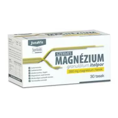 szerves magnézium granulátum italpor 380mg/tasak 30 db