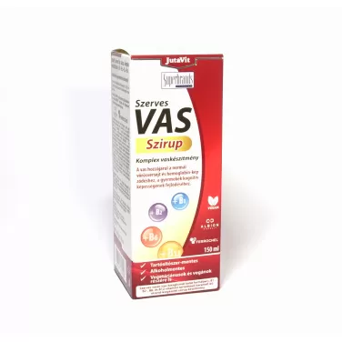 szerves vas szirup 150ml