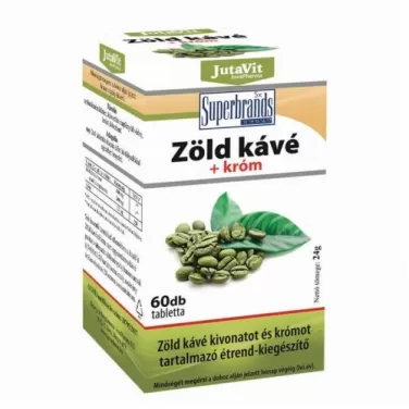 zöld kávé + króm tabletta 60db