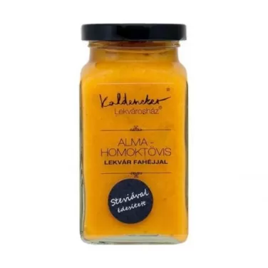 Kaldeneker alma-homoktövis lekvár fahéjjal steviával 312 ml