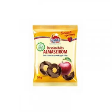 almaszirom étcsokoládés 50 g