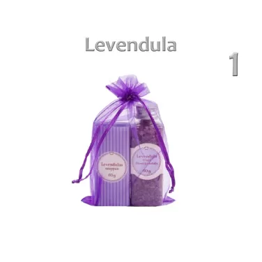King glass levendulás 2-es vegyes szett 1 db