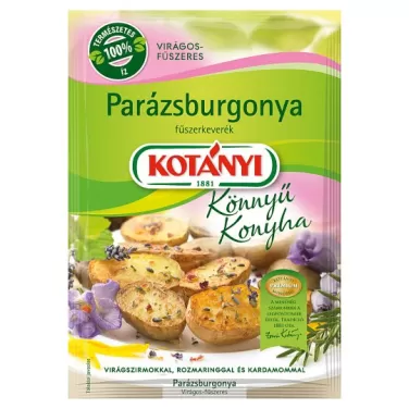 könnyű konyha parázsburgonya 25 g
