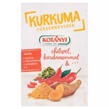 kurkuma chili-kardamom fűszerkeverék 25 g