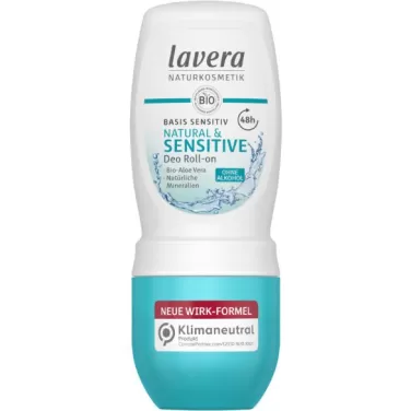 bio basis golyós dezodor natural sensitive 50 ml