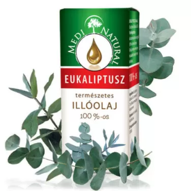 eukaliptusz 100% illóolaj 10 ml