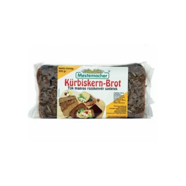 Mestemacher tökmagvas kenyér 500 g