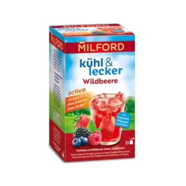 kühl & lecker active erdei gyümölcs ízű hidegen készíthető gyümölcstea 20db 50 g