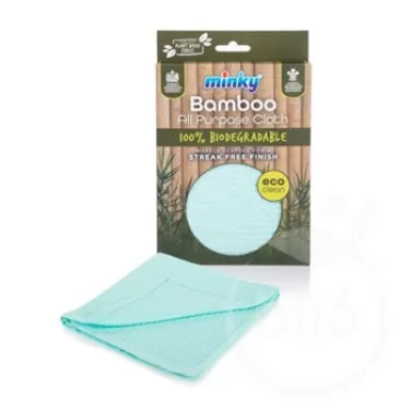 eco bamboo törlőkendő 100% lebomló csíkmentes tisztaság 1 db