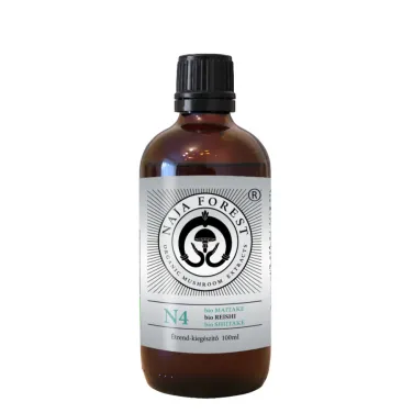 N4 bio Maitake, bio Reishi, bio Shiitake étrend-kiegészítő 100ml