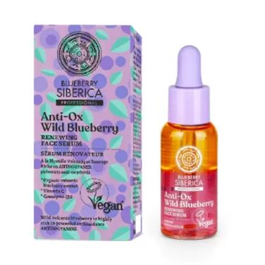 blueberry siberica anti-ox vadáfonya megújító arcszérum 30 ml