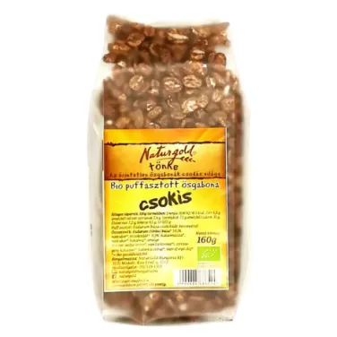 bio puffasztott ősgabona csokis 160 g