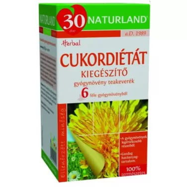 cukordiétát kiegészítő teakeverék 30 g