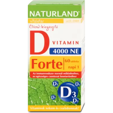 d-vitamin forte tabletta 60 db