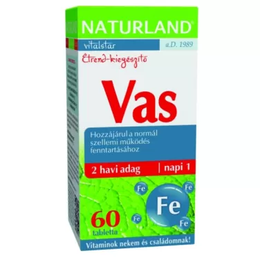 Vas tabletta 60 db