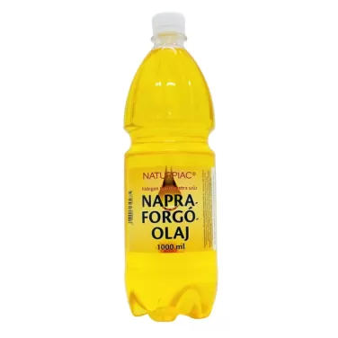 hidegen sajtolt napraforgó olaj extra szűz 1000 ml