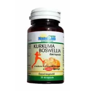 kurkuma boswellia duo kapszula 30db