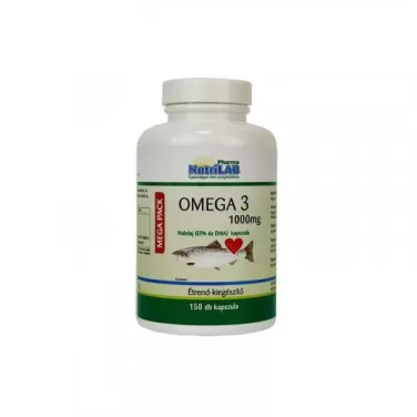 omega 3 1000mg halolaj (epa és dha) kapszula 150db