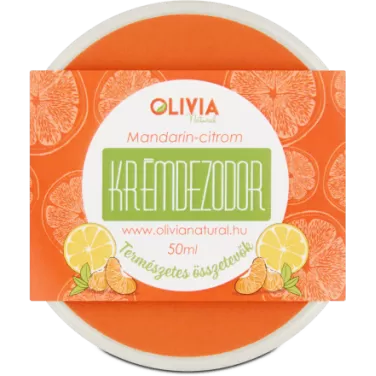 Natural mandarin-citrom krémdezodor 50 ml