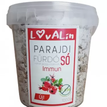 Parajdi fürdősó valódi gyógynövényekkel immun 1000 g