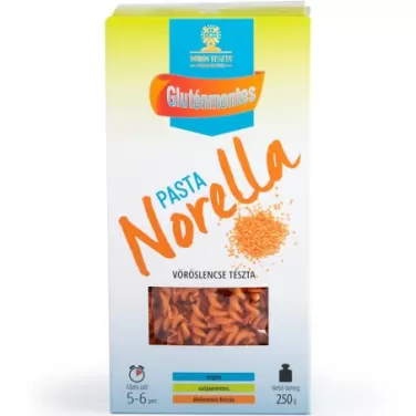 Pasta Norella vöröslencse orsó száraztészta 250 g