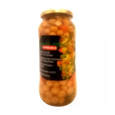 Penelas főtt csicseriborsó zöldségekkel 540 g