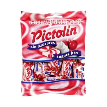 Pictolin cukorka cseresznyés,édesítővel 65 g