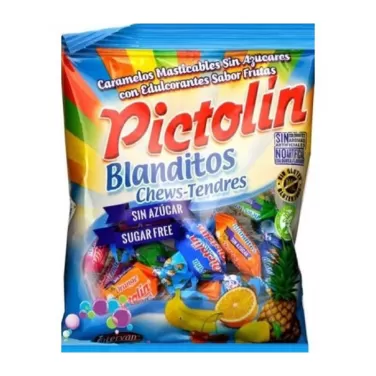 Pictolin puhakaramell blanditos cukormentes gyümölcsös 65 g