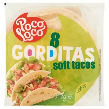 lágy tortilla gorditas 272 g