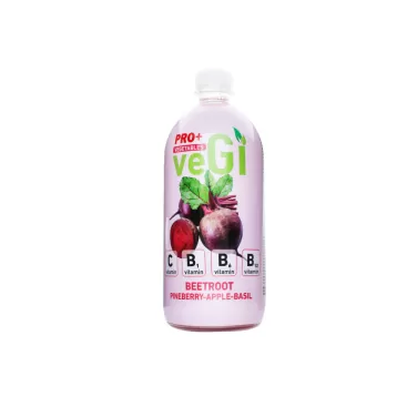 Powerfruit pro+ vegi cékla-eper bazsalikom ízű üdítőital 750 ml