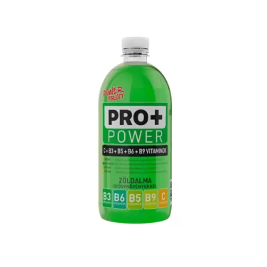 Powerfuit pro+ power b+c vitaminos zöldalma ízű üdítőital 750 ml
