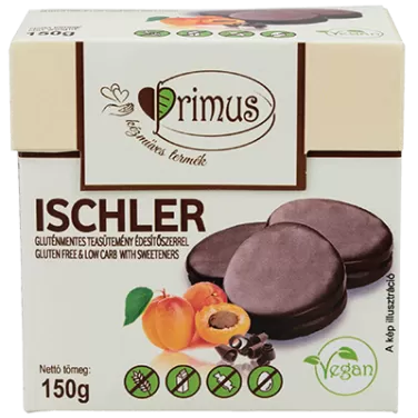 Gluténmentes vegán ischler 150 g