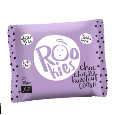 Bio vegán zabos gyümölcskeksz csoki-törökmogyoró 40 g