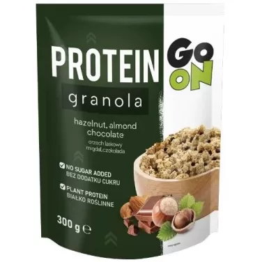 granola protein csokoládés-mogyorós 300g