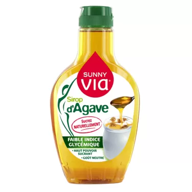 Sunny via agave szirup 350 g + ajándék juharszirup 20 g