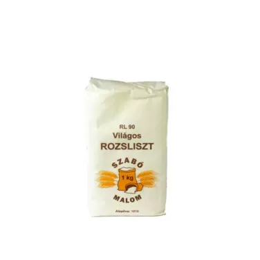 világos rozsliszt rl-90 1000 g
