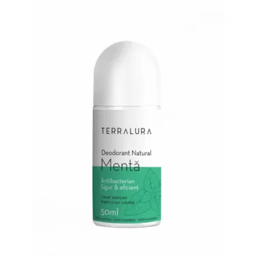 Terralura golyós natúr deo menta 50 ml