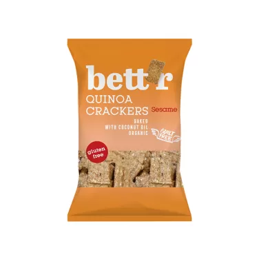 Új bettr bio quinoa kréker szezámmagos