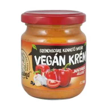 vegán krém magyaros jellegű