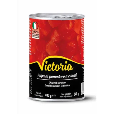 Hámozott, darabolt paradicsom 400 g