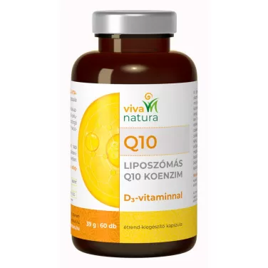 liposzómás q10 koenzim d3 vitaminnal étrend kiegészítő kapszula 60 db
