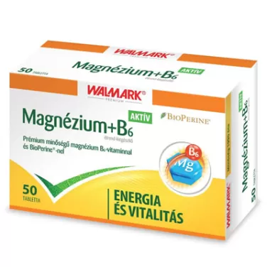 Magnézium +b6 vitamin aktív 50 db