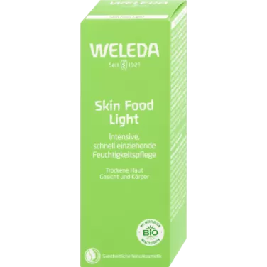skin food light gyorsan beszívódó, intenzív hidratáló bőrápoló krém arcra és testre, száraz bőrre 75 ml